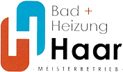 Bad + Heizung Haar - Logo